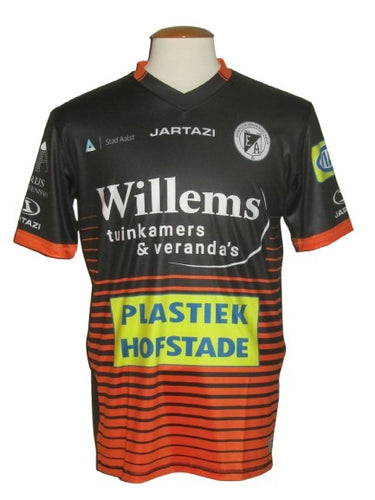 Eendracht Aalst 2017-18 Keeper shirt MATCH ISSUE/WORN #1 Kevin van den Noortgaete