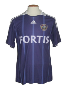 RSC Anderlecht 2008-09 Home shirt PLAYER ISSUE #11 *mint*
