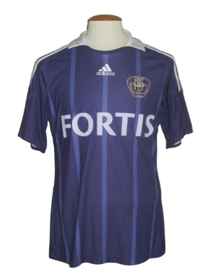 RSC Anderlecht 2008-09 Home shirt PLAYER ISSUE #11 *mint*