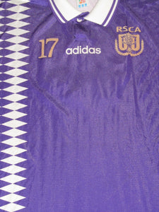 RSC Anderlecht 1994-96 Training shirt PLAYER ISSUE #17