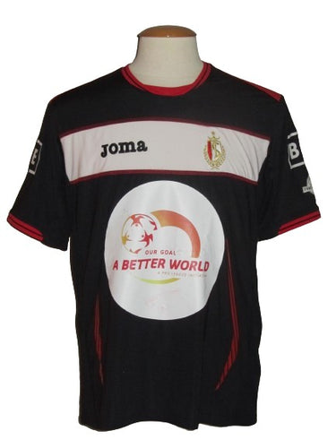 Standard Luik 2011-12 Away shirt MATCH ISSUE/WORN #2 Reginald Goreux vs KV Kortrijk *signed*