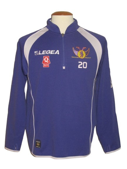 Germinal Beerschot 2008-09 Training top M PLAYER ISSUE #20 Kristof Maes