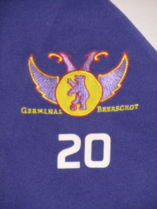 Germinal Beerschot 2008-09 Training top M PLAYER ISSUE #20 Kristof Maes