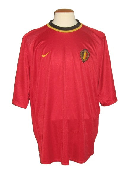 Rode Duivels 2000-02 Home shirt XXL