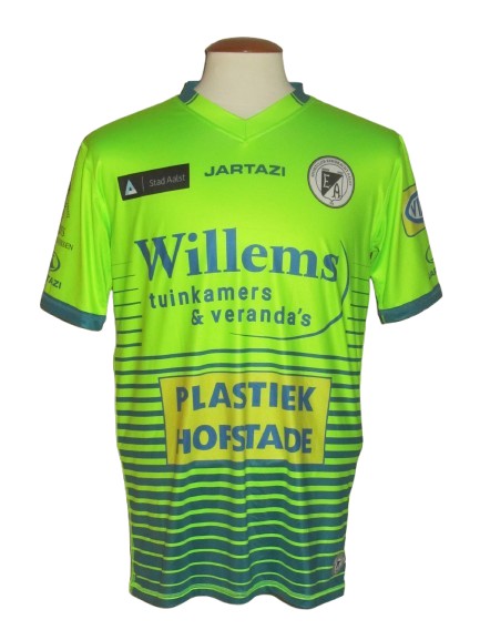 Eendracht Aalst 2017-18 Away shirt MATCH ISSUE/WORN #3