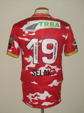 Load image into Gallery viewer, Royal Excel Mouscron 2016-17 Home shirt MATCH ISSUE/WORN #19 Martin Selak