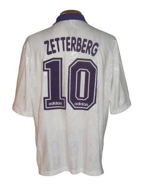 RSC Anderlecht 1997-98 Away shirt XL #10 Pär Zetterberg