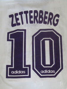 RSC Anderlecht 1997-98 Away shirt XL #10 Pär Zetterberg