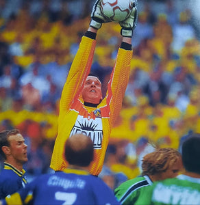 KVC Westerlo 2000-01 Keeper shirt MATCH ISSUE/WORN #1 Bart Deelkens