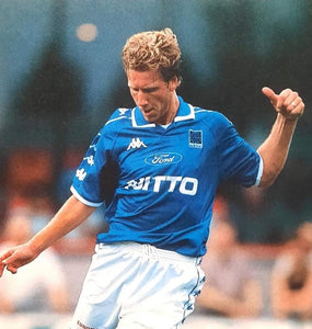 KRC Genk 1999-01 Home shirt XXL #5 Wilfried Delbroek