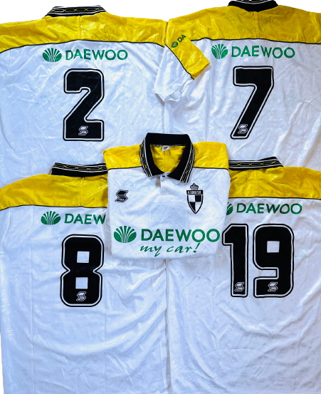 Lierse SK 1995-97 Away shirt MATCH ISSUE/WORN *multiple # available*