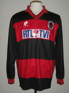 RFC Seraing 1994-95 Home shirt MATCH WORN vs Dinamo Moskou #5 Marc Schaessens
