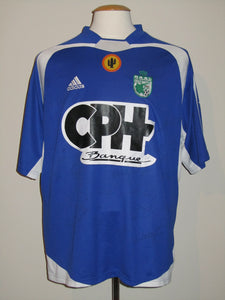 RAAL La Louvière 2004-05 Away shirt MATCH WORN #10 Wagneau Eloi