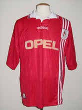 Load image into Gallery viewer, Standard Luik 1996-97 Home shirt MATCH WORN Intertoto vs Karlsrüher SC #8 Roberto Bisconti