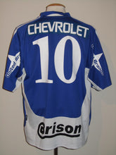 Load image into Gallery viewer, RAAL La Louvière 2004-05 Away shirt MATCH WORN #10 Wagneau Eloi