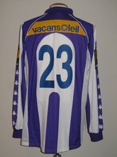 Load image into Gallery viewer, KRC Harelbeke 2000-01 Home shirt MATCH ISSUE/WORN #23 Marijo Harmat