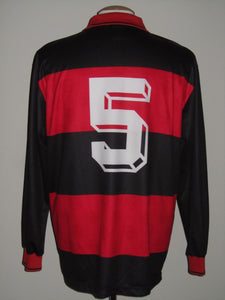 RFC Seraing 1994-95 Home shirt MATCH WORN vs Dinamo Moskou #5 Marc Schaessens