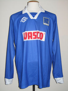 KRC Genk 1998-99 Home shirt MATCH ISSUE/WORN UEFA Cup #11 Branko Strupar