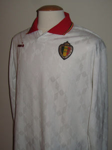 Rode Duivels 1992-1993 Away shirt #15