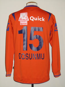 Germinal Beerschot 2008-09 Away shirt MATCH WORN #15 Tosin Dosunmu