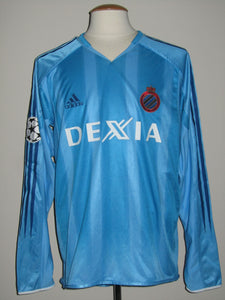 Club Brugge 2005-06 Away shirt MATCH WORN Champions League #17 Ivan Gvozdenovic