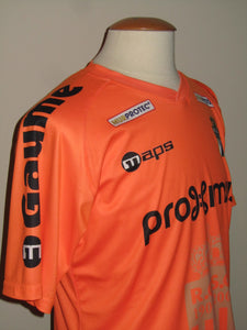 RCS Charleroi 2015-16 Away shirt MATCH WORN #28 Enes Saglik