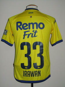 Waasland Beveren 2015-16 Home shirt MATCH WORN #33 Arthur Irawan