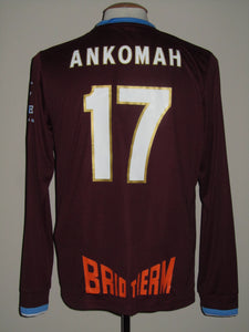 Lierse SK 2014-15 Away shirt MATCH ISSUE/WORN #17 Charles Ankomah
