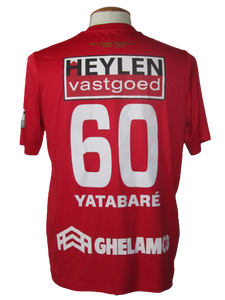 Royal Antwerp FC 2017-18 Home shirt MATCH ISSUE/WORN #60 Sambou Yatabaré
