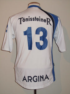 KSK Beveren 2006-07 Away shirt MATCH WORN #13 Jonathan Joseph-Augustin