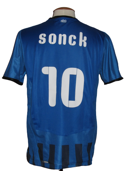Club Brugge 2008-09 Home shirt #10 Wesley Sonck