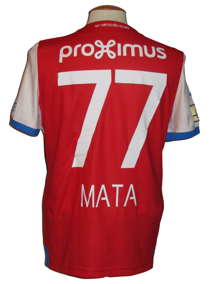 Club Brugge 2018-19 Away shirt MATCH ISSUE/WORN #77 Clinton Mata