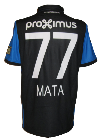 Club Brugge 2018-19 Home shirt #77 Clinton Mata