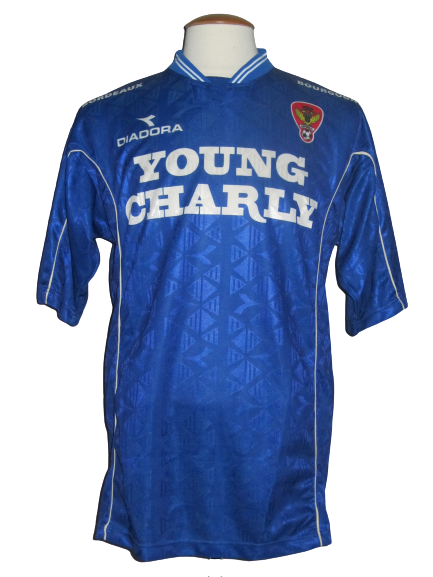 Germinal Ekeren 1998-99 Away shirt MATCH ISSUE/WORN #12 Tony Herreman