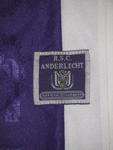 RSC Anderlecht 1997-98 Home shirt L/S PLAYER ISSUE #7