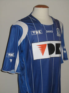 KAA Gent 2008-09 Home shirt MATCH ISSUE/WORN #8 Bernd Thijs