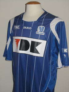 KAA Gent 2008-09 Home shirt MATCH ISSUE/WORN #8 Bernd Thijs