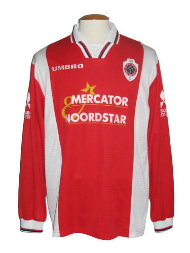 Royal Antwerp FC 1997-98 Home shirt MATCH ISSUE/WORN #2