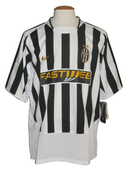 Juventus 2003-04 Home shirt XL *new with tags* – Belgian