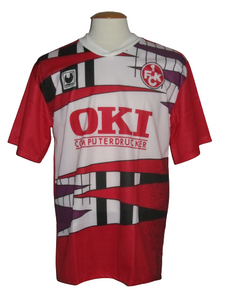 1. FC Kaiserslautern 1991-92 Home shirt L *new with tags*