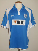 Load image into Gallery viewer, KAA Gent 2002-03 Home shirt MATCH ISSUE/WORN UEFA Intertoto #24 Wim De Decker