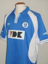 Load image into Gallery viewer, KAA Gent 2002-03 Home shirt MATCH ISSUE/WORN UEFA Intertoto #24 Wim De Decker