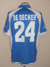 Load image into Gallery viewer, KAA Gent 2002-03 Home shirt MATCH ISSUE/WORN UEFA Intertoto #24 Wim De Decker
