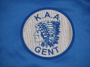 KAA Gent 2002-03 Home shirt MATCH ISSUE/WORN UEFA Intertoto #24 Wim De Decker