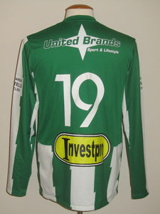 KRC Mechelen 2011-12 Home shirt MATCH ISSUE/WORN #19 Stephan Vandorpe