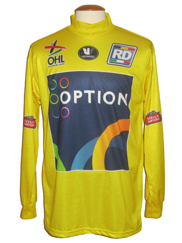 Oud-Heverlee Leuven 2010-11 Keeper shirt MATCH ISSUE/WORN #21 Fred Desomberg