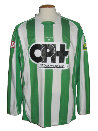 RAAL La Louvière 2005-06 Home shirt MATCH ISSUE/WORN #12