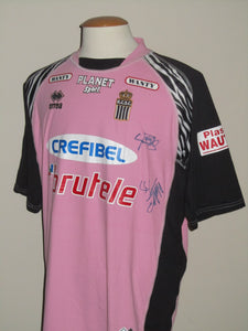 RCS Charleroi 2005-06 Away shirt MATCH ISSUE/WORN #2 Frank Defays