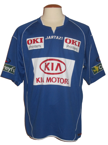 FC Brussels 2006-07 Away shirt MATCH ISSUE/WORN #16 Mohammed Zanzan Atte-Oudeyi