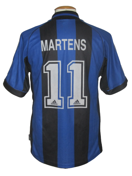 Club Brugge 1999-00 Home shirt S #11 Sandy Martens